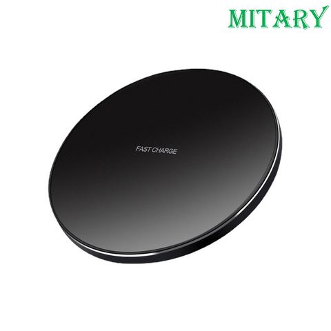 Đế Sạc Nhanh Không Dây Qi Cho Điện Thoại Thông Minh & Tai Nghe - Chế Độ Bảo Vệ Thông Minh, LED Báo Sạc, Tương Thích Nhiều Thiết Bị