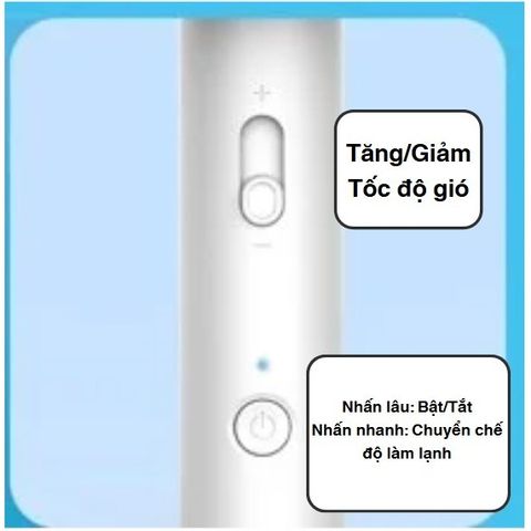 Quạt Tích Điện Cầm Tay Mini FS16 - Làm Mát Nhanh Chỉ Sau 10 Giây, Pin Sạc Lâu 2-8 Giờ, Thiết Kế Nhỏ Gọn Tiện Lợi