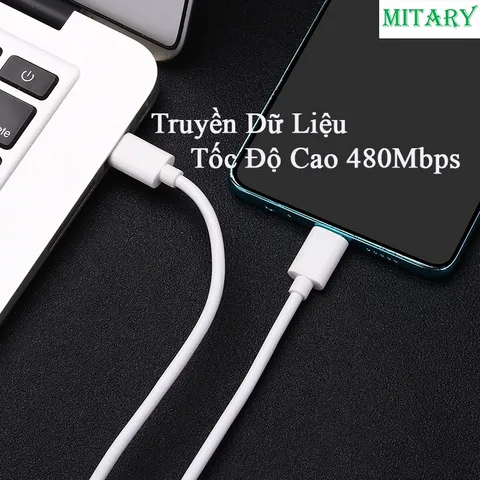 Cáp Sạc Nhanh PD 60W,  Truyền Dữ Liệu Tốc Độ Cao Cho Điện Thoại Máy Tính Bảng