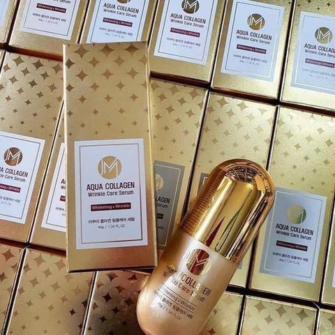 Serum Collagen Tươi Thủy Phân Nano Aqua Collagen JM 40g - Dưỡng ẩm và ngăn ngừa lão hóa da hiệu quả từ Hàn Quốc