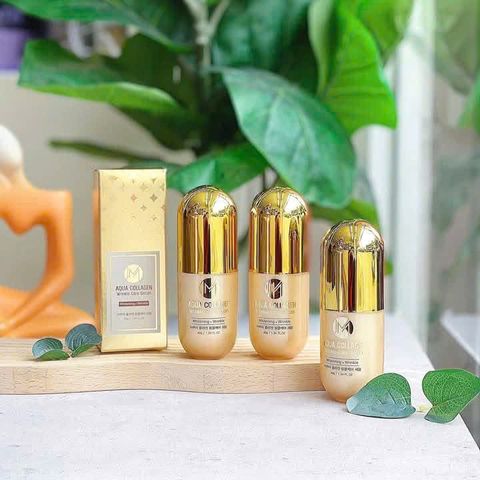 Serum Collagen Tươi Thủy Phân Nano Aqua Collagen JM 40g - Dưỡng ẩm và ngăn ngừa lão hóa da hiệu quả từ Hàn Quốc