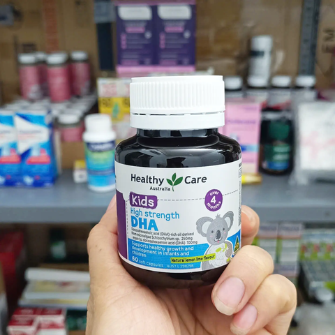 Viên uống bổ sung DHA cho bé Healthy Care Kids DHA 60 viên
