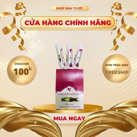 Son Dưỡng Môi Mẫu Mới (Date 2028). Forever Aloe Lips #022Flp.