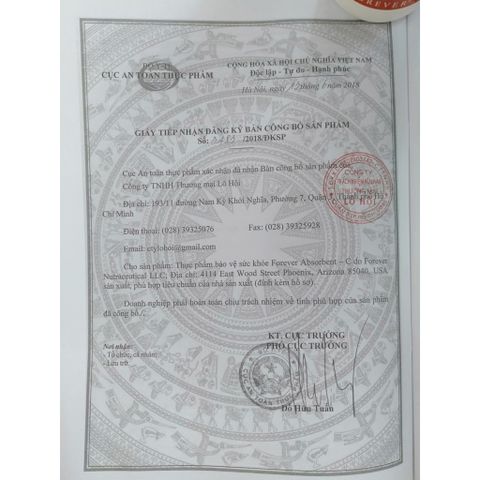 Viên Uống Bổ Sung Vitamin C Forever Absorbent_C - Đẹp Da, Chống Lão Hóa, Tăng Đề Kháng - 100 Viên/Hộp, Xuất Xứ Mỹ