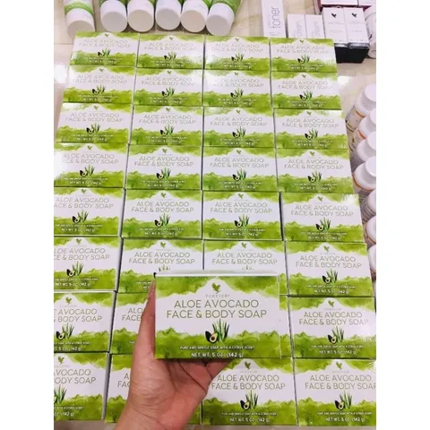 Xà phòng Làm Sạch Mặt & Cơ Thể Bơ 100% Tự Nhiên - Dưỡng Ẩm & Làm Tươi Mát Da - Avocado Face & Body Soap 284 Flp