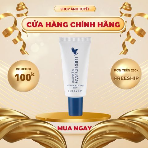 Kem Dưỡng Mắt Forever Awakening 561 Flp - Giảm Nếp Nhăn, Bọng Mắt và Quầng Thâm, Chiết Xuất Lô Hội, Chăm Sóc Da Đặc Biệt