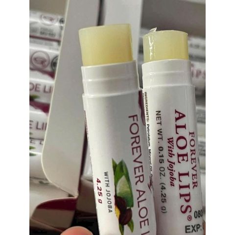 Son Dưỡng Môi Forever Aloe Lips 022 Flp - Hỗ Trợ Cung Cấp Độ Ẩm, Làm Mềm Mịn Môi, Giảm Thâm Môi Từ Nha Đam và Jojoba