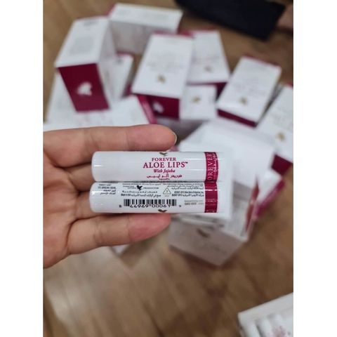 Son Dưỡng Môi Forever Aloe Lips 022 Flp - Hỗ Trợ Cung Cấp Độ Ẩm, Làm Mềm Mịn Môi, Giảm Thâm Môi Từ Nha Đam và Jojoba
