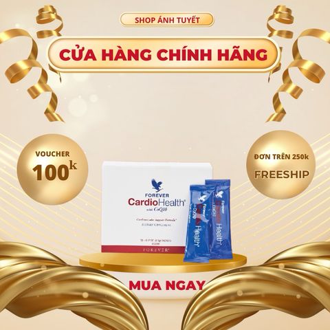 Thực Phẩm Hỗ Trợ Tim Mạch Forever Cardiohealth With CoQ10 312 FLP - Giải Pháp Tăng Cường Sức Khỏe Tim và Miễn Dịch