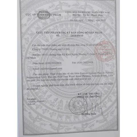 Viên Cam Thảo Forever Lycium Plus 072 - Thực Phẩm Chức Năng Hỗ Trợ Sức Khỏe Phổi và Dạ Dày - 100 Viên/Lọ