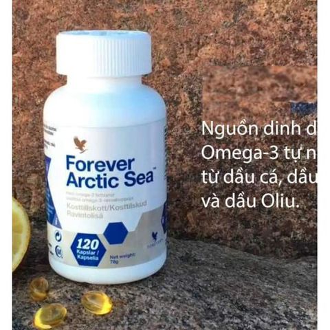 Combo 5 Lọ VIÊN DẦU CÁ FOREVER MÃ SỐ 376FLP