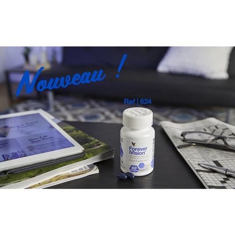 Viên uống Forever Vision 624flp. Giúp Duy Trì Tốt Sức Khỏe, tốt cho mắt.
