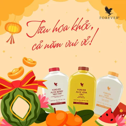 NƯỚC LÔ HỘI HƯƠNG ĐÀO-Forever Aloe Bits N’ Peaches.077Flp. Hỗ Trợ Tiêu Hoá. Thanh Lọc Cơ Thể. 1lít/chai.