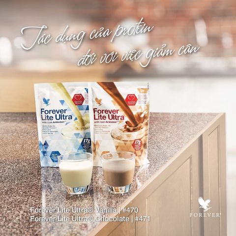Bột Dinh Dưỡng Forever Lite Ultra Vanilla 375g - Bổ Sung Vitamin và Khoáng Chất Tăng Cường Sức Khỏe, Đề Kháng, Mỹ