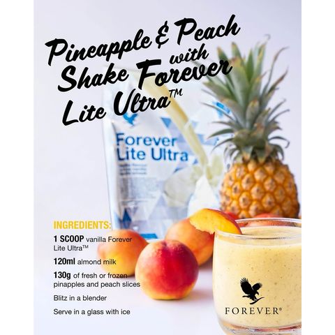 Bột Dinh Dưỡng Forever Lite Ultra Vanilla 375g - Bổ Sung Vitamin và Khoáng Chất Tăng Cường Sức Khỏe, Đề Kháng, Mỹ