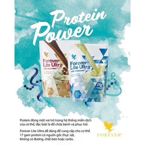 Bột Dinh Dưỡng Forever Lite Ultra Vanilla 375g - Bổ Sung Vitamin và Khoáng Chất Tăng Cường Sức Khỏe, Đề Kháng, Mỹ