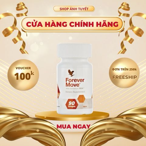 Viên uống bổ cơ, xương, khớp, hoạt động linh hoạt, thoải mái Forever Move