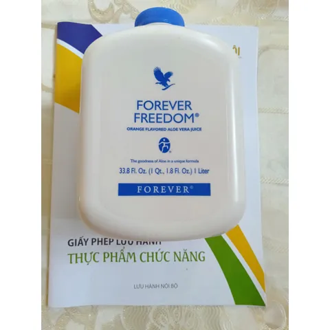 Nước Dinh Dưỡng Hỗ Trợ Xương Khớp Forever Freedom #196 - Gel Lô Hội 1 Lít, Phục Hồi Khớp & Tăng Cường Sức Khỏe Xương