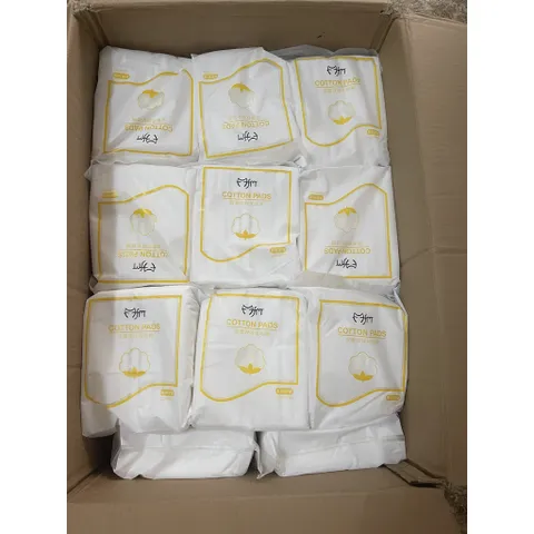 Combo 5 Bịch Bông Tẩy Trang Cotton Pads - Bông 100% Cotton Nhẹ Nhàng, Siêu Thấm, Dùng Cho Tẩy Trang và Nước Hoa Hồng