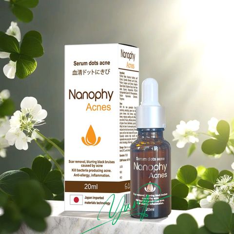 Serum Nanophy Acnes 20ml - Ngừa Mụn, Giảm Thâm Sẹo & Tái Tạo Da - Chống Sưng Viêm Hiệu Quả