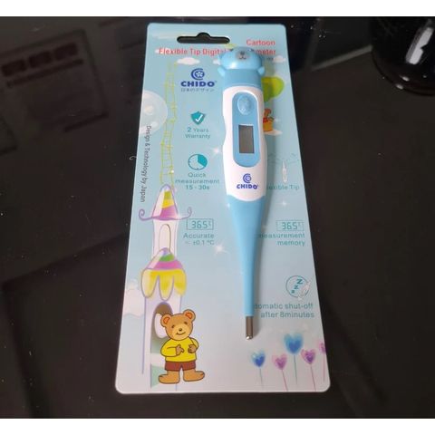 Nhiệt Kế Điện Tử Đầu Mềm CHIDO KFT-03C - Đo Nhiệt Độ Nhanh 10s An Toàn Cho Trẻ Nhỏ, Bảo Hành 2 Năm