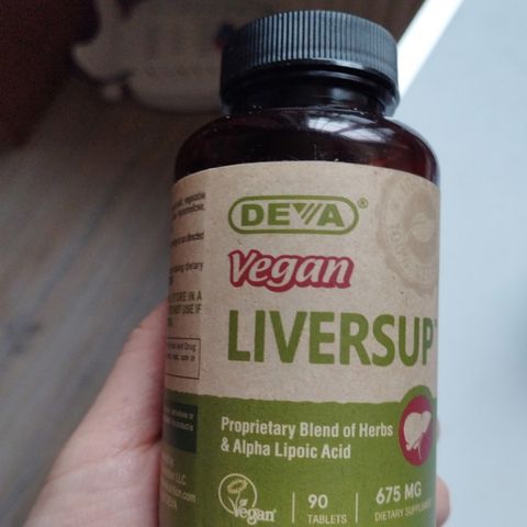  VEGAN - Viên uống thanh lọc, giải độc mát Gan DEVA Liversup Thuần Chay