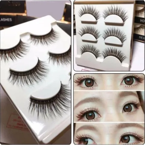 Lông Mi Giả Hương Thị 5D - Mi Chồn Tự Nhiên, Dễ Sử Dụng, Trang Điểm Đẹp Quyến Rũ Cho Mọi Dịp