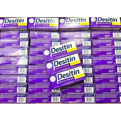 Kem hăm tã Desitin màu Tím 113g cho bé - Giảm thiểu hăm tã, dịu nhẹ cho làn da nhạy cảm, cách sử dụng dễ dàng, cho trẻ sơ sinh.