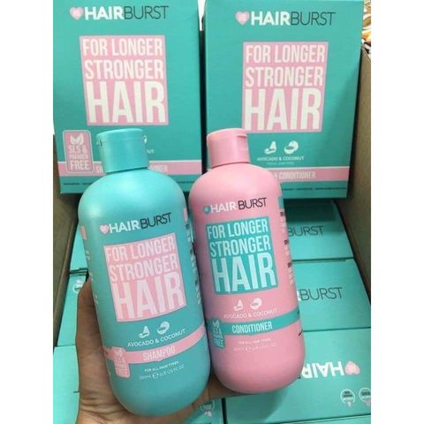 Bộ Gội Xả Hỗ Trợ Mọc Tóc Hairburst For Longer Stronger Hair