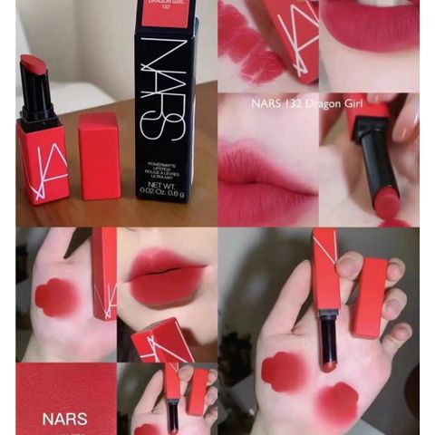 Son Kem Nars Matte Lip Color - Son Đẹp Bền Màu, Độ Bám Cao, Cảm Giác Mềm Mượt, Phù Hợp Mọi Dịp, Dễ Dàng Trang Điểm