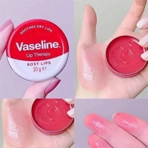 Son Dưỡng Môi Dạng Sáp Vaseline Lip Therapy Hộp Thiếc 20g - Đem lại Môi Mềm Mịn và Hồng Hào, Giải Pháp Chăm Sóc Môi Hoàn Hảo