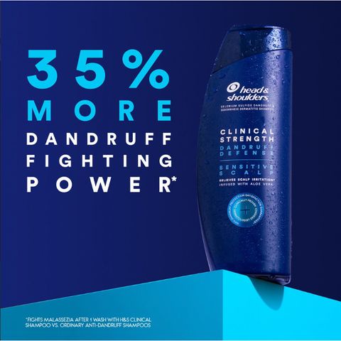 Dầu gội Head & Shoulders Clinical Strength Chữ Xanh 400m