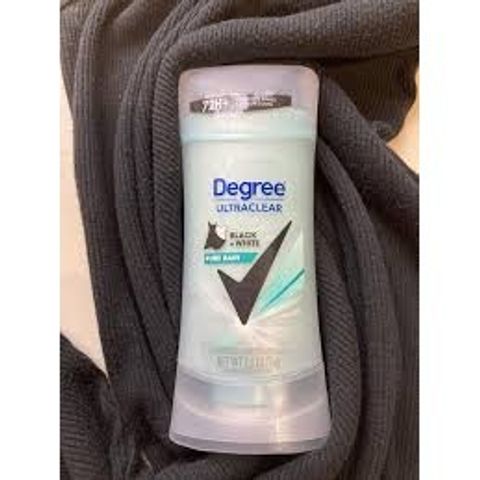 Lăn Khử Mùi Degree Ultraclear Black + White Pure Rain 72H