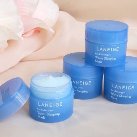 Mặt Nạ Ngủ Laneige Water Sleeping Mask - Chăm Sóc Da Đêm Tái Tạo Độ Ẩm, Thư Giãn - Dành Cho Mọi Loại Da