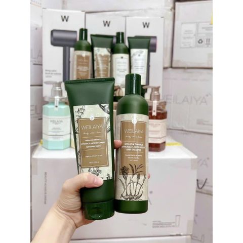 Dầu Gội Weilaiya Tinh Chất Gừng - Hỗ Trợ Mọc Tóc, Giảm Gàu, Dưỡng Tóc Khỏe Mạnh - Sản Phẩm Chăm Sóc Tóc Tự Nhiên Đức