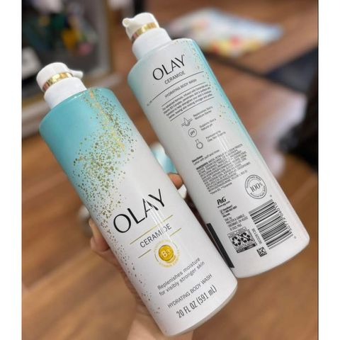 Sữa tắm Olay B3 Body Wash 24H - Sạch sâu, Cung cấp độ ẩm cho da, Chiết xuất tự nhiên, Sản xuất tại USA