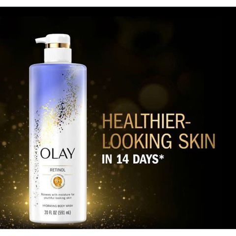 Sữa tắm Olay B3 Body Wash 24H - Sạch sâu, Cung cấp độ ẩm cho da, Chiết xuất tự nhiên, Sản xuất tại USA
