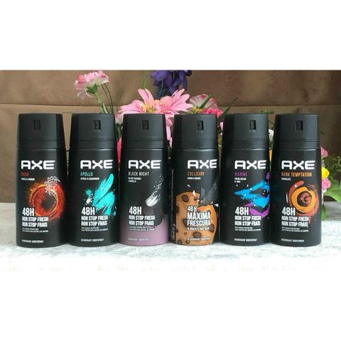Xịt Khử Mùi AXE lưu hương nước hoa 150ml Chính Hãng