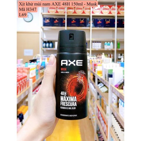 Xịt Khử Mùi AXE lưu hương nước hoa 150ml Chính Hãng