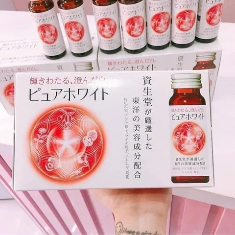 Nước Uống Trắng Da The Collagen Pure White (Hộp 10 Ống X 50ml) 231170