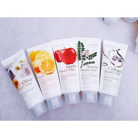 Kem Dưỡng Da Tay 3W Clinic 100ml - Dưỡng Ẩm, Phục Hồi Cho Da Tay