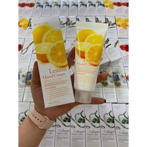 Kem Dưỡng Da Tay 3W Clinic 100ml - Dưỡng Ẩm, Phục Hồi Cho Da Tay