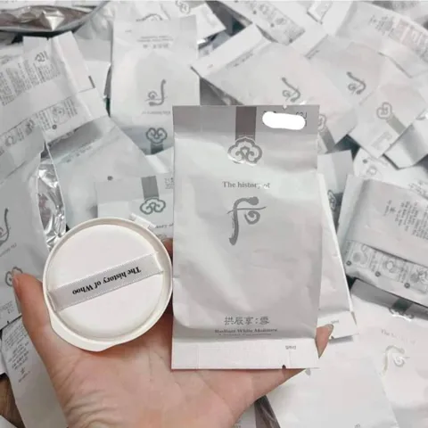 [TÁCH SET] Hộp Chính Phấn Nước Whoo Trắng TONE 21 Dưỡng trắng da