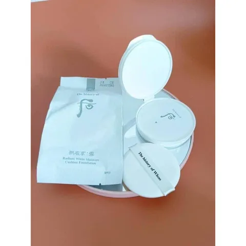 [TÁCH SET] Hộp Chính Phấn Nước Whoo Trắng TONE 21 Dưỡng trắng da