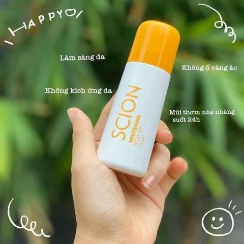 Lăn khử mùi Scion Nuskin Pure White Roll On 75ml - Khử mùi hiệu quả với hương thơm tự nhiên, thiết kế tiện lợi cho mọi hoạt động.