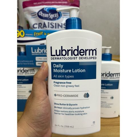 Set 3 Chai Sữa Dưỡng Thể Lubriderm Daily Moisture Lotion - Mỹ