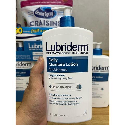 Set 3 Chai Sữa Dưỡng Thể Lubriderm Daily Moisture Lotion - Mỹ