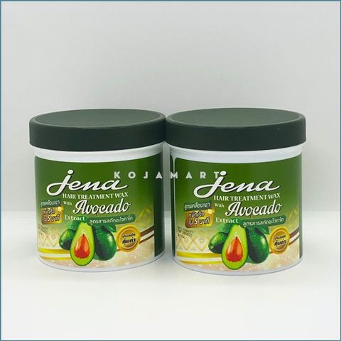 Kem Hấp Tóc Bơ Già Jena Hair Treatment Wax Thái Lan 500ml - Giảm hư tổn, Phục hồi tóc mềm mượt và khỏe mạnh từ thiên nhiên
