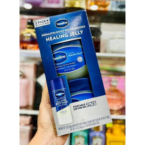 Sáp dưỡng ẩm Vaseline Original Healing Jelly 368G + 40G