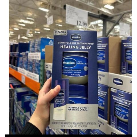 Sáp dưỡng ẩm Vaseline Original Healing Jelly 368G + 40G